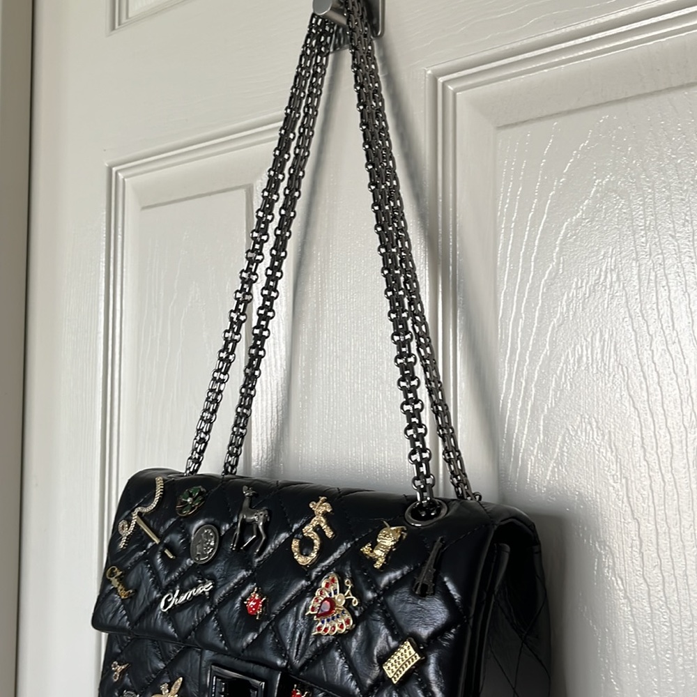 Genuine Leather Fashion Bag Black - Picture 3 of 8